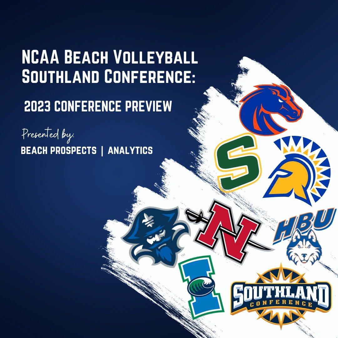 NCAA Beach Volleyball 2023 Southland Conference Preview